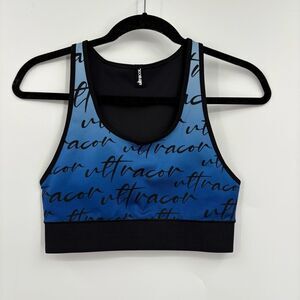 Ultracor Autograph Axiom Sports Bra in Blue Women’s Size S NWOT